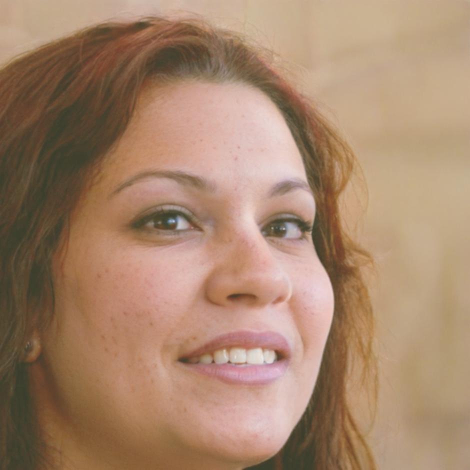 Carmen Rodríguez, exitosa estudiante